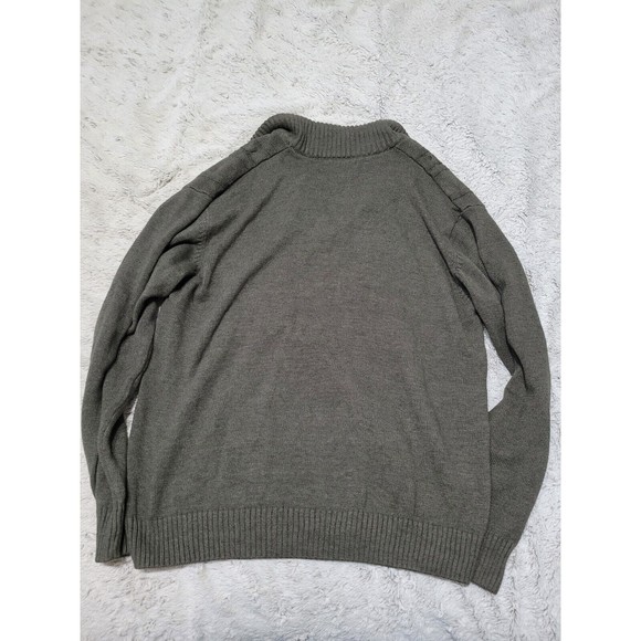 U.S Polo Assn Mens Size XL Green Jacket cotton and Acrylic blend - Picture 3 of 3